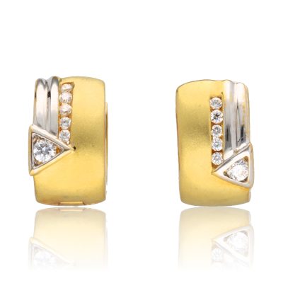 Pendientes "Develin" oro 1ª ley 18K