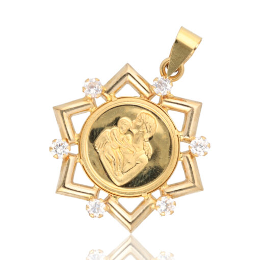 Medalla "Oline" oro 1ª ley 18K