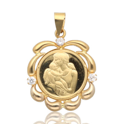 Medalla "Tuyin" oro 1ª ley 18K