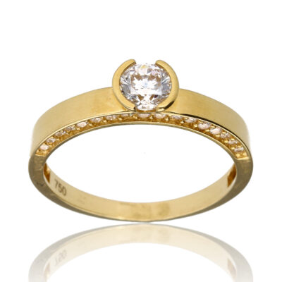 Anillo "Aralira" oro 1ª ley 18K