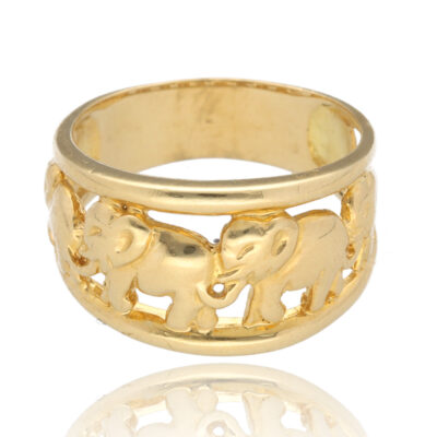 Anillo "Oulua" oro 1ª ley 18K