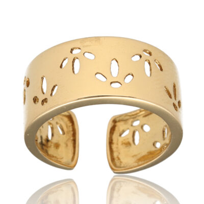 Anillo "Pegre" oro 1ª ley 18K
