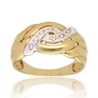 Anillo "Aelio" oro 1ª ley 18K