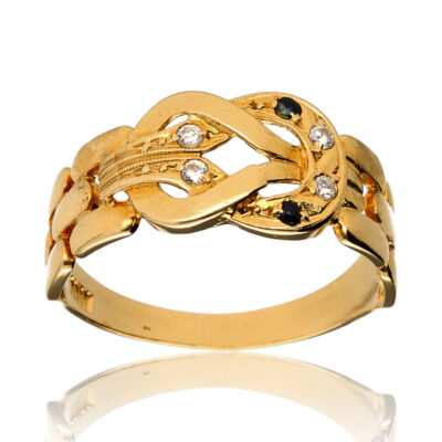 Anillo "Oulasse" oro 1ª ley 18K