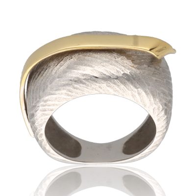 Anillo "Aerani" oro 1ª ley 18K