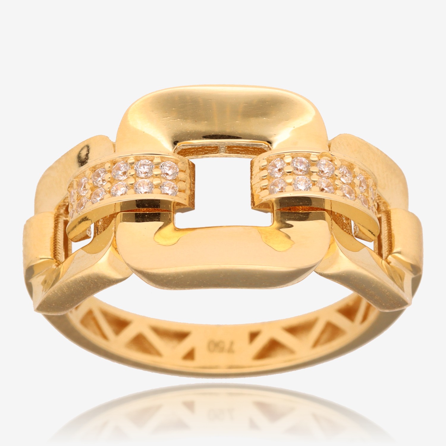 Anillo Polly oro 1ª ley 18K